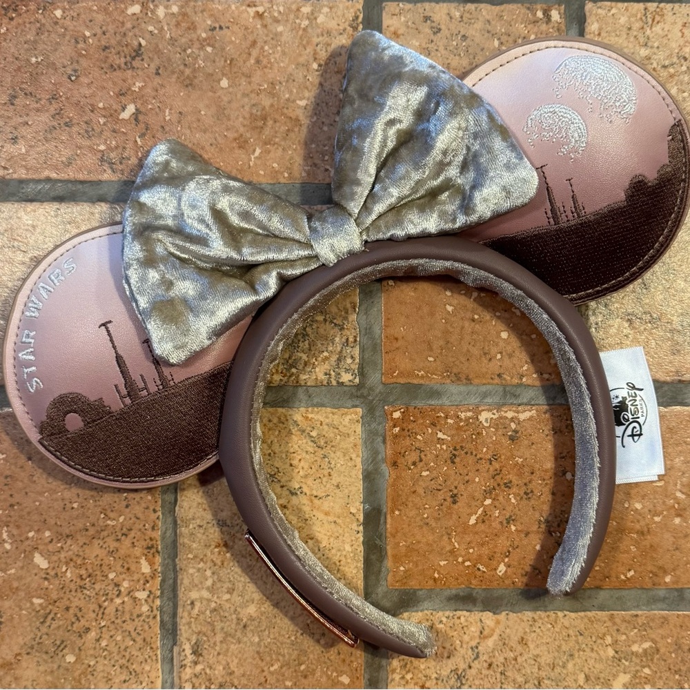 NWOT Disney Loungefly STAR WARS SANDS OF TATOOINE Minnie Mouse Ears Headband